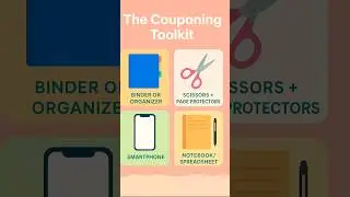 The Couponing Essentials Every Beginner Needs 🔖 #couponingtips #savemoney #deals #couponcommunity