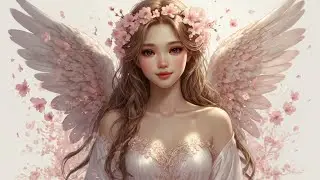 Happy Spring Equinox🌸🌸🌸　春分の日お祝いエンジェルアート🌸🌸🌸