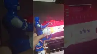 🌈🔫Captain America Toy Gun #shorts #youtubeshorts #satisfyingvideo