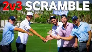 2v3 Scramble in Vegas | Tig & Grant VS Steve Matt & Bubbie