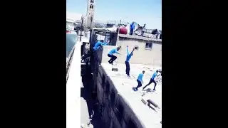 Coach Firas Falah, founder of parkour in Syria