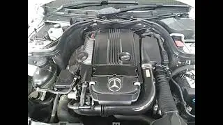 Mercedes M271 Evo 1.8 L Turbo Engine - Idle Sound & Reving - Engine Bay View