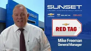 Red Tag Sales Event at Sunset Chevrolet Buick GMC: Huge Discounts, Low Leases, & Amazing APR Deals!