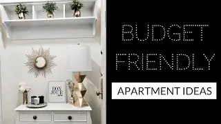 HOW TO MAKE YOUR APARTMENT LOOK EXPENSIVE (On a Budget!) - APARTMENT DIY IDEAS