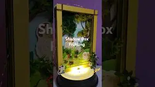 Makeover Easter Shadow Box #shorts #basteln #bastelidee #kreativ #kreatividee #decotime #action #diy