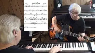 Ballad For Trane - Jazz guitar & piano cover ( Kenny Werner )