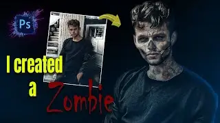 I Created a Zombie | Photoshop 2021