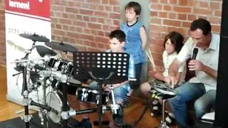 MyRepublic - my son's first gig