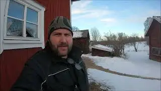 Fortfarande vinter så jag tar en tur snöskotern