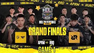 RRQ KAITO VS APRW GAME 1 | MATCH PEMBUKA GRANDFINALS MDL PH S6