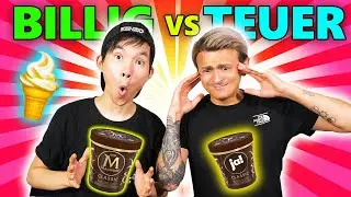 BILLIG vs TEUER🍦😍 (Eis Edition) mit Dima