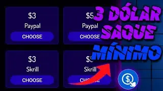 CLICKCASH/ 3 D&Oacute;LAR SAQUE M&Iacute;NIMO