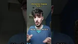 Ofendiendo M&uacute;sicos | #musica #musicos #humor #baterista #rocknacional #rock #cantante #dj
