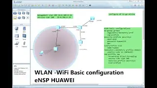 WLAN WiFi Basic Configuration (eNSP) Huawei