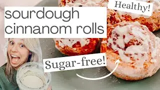 Healthy Sourdough cinnamon rolls! THM E