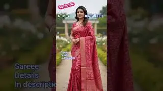 ICONIC silk saree/ #silksaree #onlineshopping #softdollasilk #pongalcollection #pongalspecial
