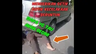 Detik detik kecelakaan mengerikan di lembah Anai Sumatera Barat
