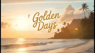 Golden Days | Summer Vibes Hip Hop Beat - Feel Good Chill Rap (Beach Sunset)