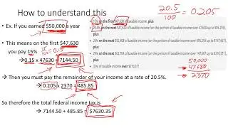 Federal Income tax calculations. Math 10