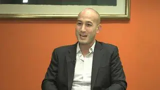 Timing is everything for banker and stand-up comedian Benjamin Quinlan