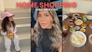 ONEINDIG SHOPPEN VOOR HET HUIS, KERSTSPECIAL, STORM EN REGEN IN DUBAI, ELIF SLAPEN MET NANNY 🛍️🎄