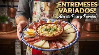🥚✨ Entrante de Entremeses con Espirales y Huevos Rellenos | Receta F&aacute;cil, R&aacute;pida y Deliciosa 🍽️😋