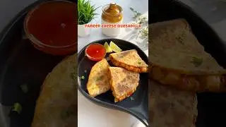 Cheesy tasty snack! 😍 #quesadillas #mexicanfood #paneerwrap #snacksrecipe #taco #dinnerideas