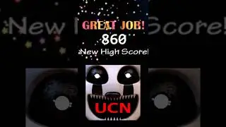 NAJWYŻSZY WYNIK W ULTIMATE CUSTOM NIGHT BEZ ROBIENIA CZEGOKOLWIEK #fnaf