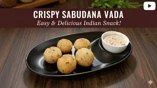 Crispy Sabudana Vada | sabu vada | Sago Vada | Fasting recipe | Ekadashi special | snack recipe