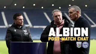 Albion Post-Match Chat | Tony Mowbray praises positive Portsmouth showing 🗣️