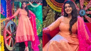 Nindu noorella savasam serial fame Bhagi Zee Telugu sankranthi event photos 