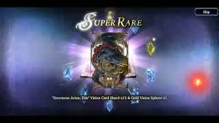War of the Vision FFBE Colab FFXV Noctis pull (sorry for no sound)
