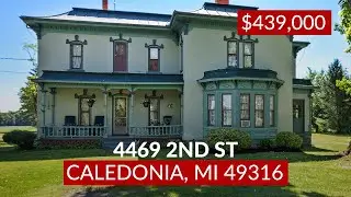 Charming Italianate 1885 Farmhouse in Caledonia, MI | West Michigan Real Estate