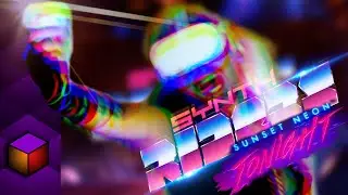 If I Had a VR In The 90's! | Synth Riders | Oculus Quest 2 | Sunset Neon (Tonight) |