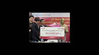 C&aacute;n bộ về hưu tr&uacute;ng thưởng Jackpot Mega 645 trị gi&aacute; 58.2 tỷ đồng qua ứng dụng Vietlott SMS