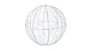 LED Dekokugel 20 cm