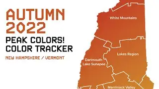 Fall Foliage 2022 - Reaching Peak! October 2022