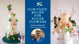 Homemade Gum Paste Recipe for Sugar Flowers - Gumpaste Recipe