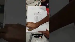 Macbook Pro M2 16" Unboxing #shorts