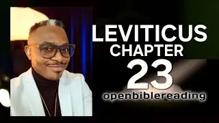 Openbiblereading &ndash; Leviticus Chapter 23 (The Reading) NLT
