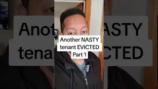 Another NASTY tenant EVICTED Part 1 #ultrakellonrealestate #realestate #eviction #ReginaAndKellon