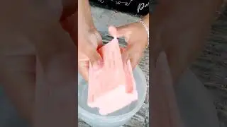ASMR Jab&oacute;n Womax en barra 🩷🩷🩷🩷🩷 #asmr #satisfying #lavadoamano #viral