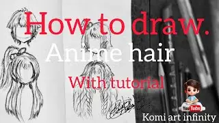Weak to Strong (Girl) Anime Character | How to draw anime hair #animedrawing  #anime