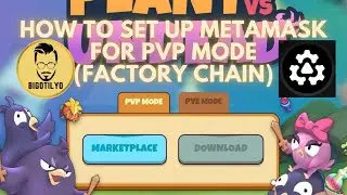 How To Set Up Metamask For PVP Mode | FAC | PVU | Bigotilyo TV