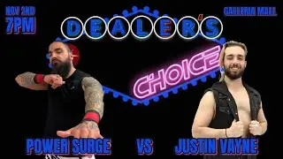 814 WRESTLING: Dealer's Choice 2024: Justin Vayne vs 