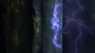 Thunder Storm ⛈️ #anime #shorts