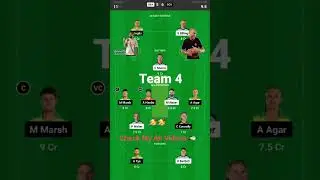 #HEA vs #SCO #BBL Match #Dream11 prediction Team 😈 All GL & Mini GL 🔥🔥Hard Winning Team ❤❤ #Shorts