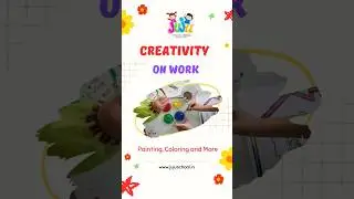 Fist full of colors! 👊🎨 #LearningThroughArt #ColorfulCreations
