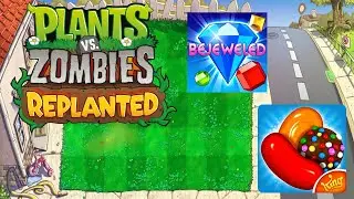 Plants vs. Zombies: Replanted has Candy Crush In It