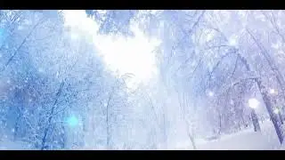 Зима  Снегопад  Релакс    Winter  Snowfall  Relaxation